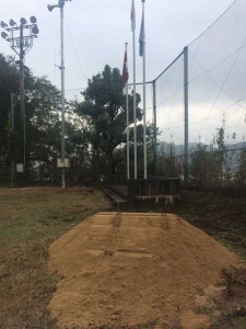 広島県立音戸高等学校　グラウンド用真砂土　納入