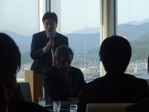 ユニサス相互協力会　発足式　社長挨拶