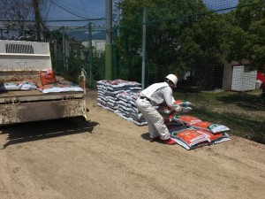 広島県呉市　市立呉高等学校　硬式野球部　黒土　納品