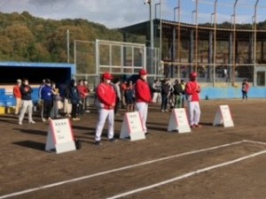 カープ　広島東洋カープOB　野球教室　野球　海田総合公園　ユニサス　スポーツ　維持管理　グラウンド　資材　スポーツ施設　施工　人工芝