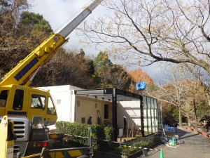 広島市　安佐動物公園　土　入替　動物園　ヒョウ　アムールヒョウ　造園　維持管理　除草　伐採　植栽　植物　植木　草刈　剪定　真砂土　人工芝　庭　お庭管理センター　広島県